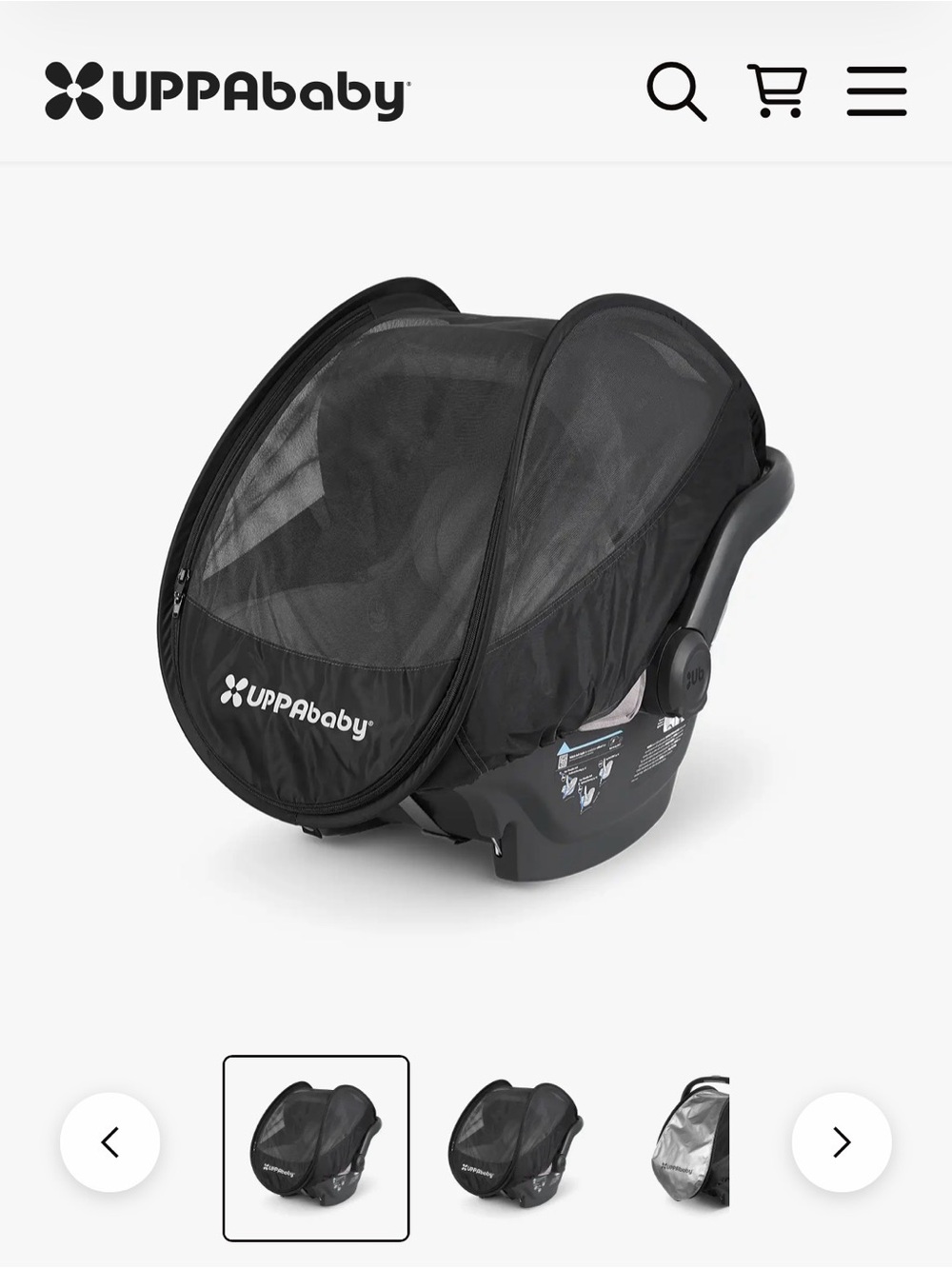 UPPAbaby cabana cover